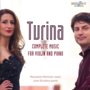 Turina Joaquin - Complete Music For Violin And Piano in der Gruppe CD bei Bengans Skivbutik AB (3098860)