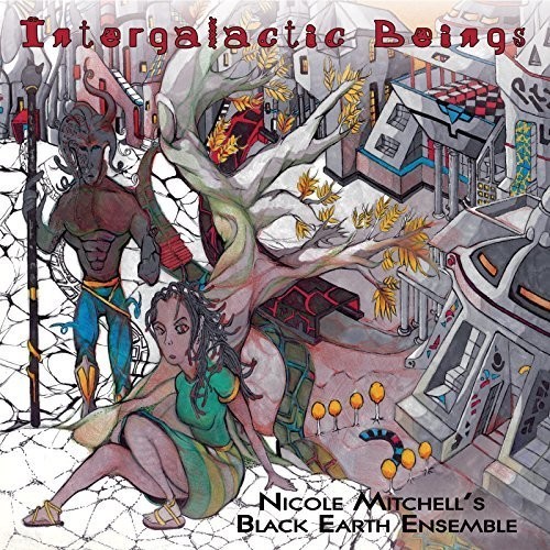 Mitchell Nicole & Black Earth Ense - Intergalactic Beings in der Gruppe VINYL / Jazz/Blues bei Bengans Skivbutik AB (3113836)