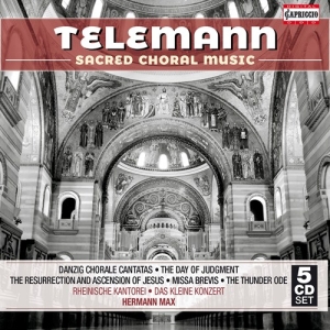 Telemann G P - Sacred Choral Music (5 Cd) in der Gruppe CD bei Bengans Skivbutik AB (3116810)