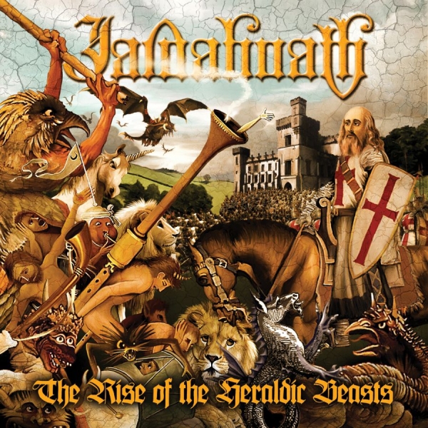 Jaldaboath - Rise Of The Heraldic Beasts in der Gruppe CD / Hårdrock/ Heavy metal bei Bengans Skivbutik AB (3117456)