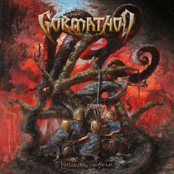 Gormathon - Following The Beast - Ltd.Ed. in der Gruppe CD / Hårdrock/ Heavy metal bei Bengans Skivbutik AB (3117459)
