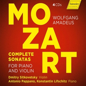 Mozart W A - Complete Violin Sonatas (4 Cd) in der Gruppe CD bei Bengans Skivbutik AB (3117683)
