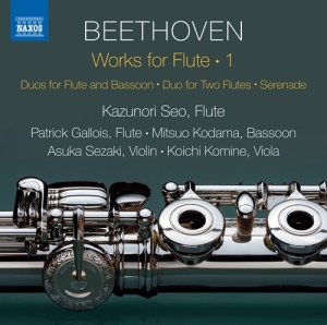 Beethoven Ludwig Van - Works For Flute, Vol. 1 in der Gruppe CD bei Bengans Skivbutik AB (3117687)