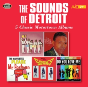 Blandade Artister - Sounds Of Detroit in der Gruppe CD bei Bengans Skivbutik AB (3125088)