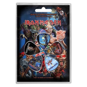 Iron Maiden - Later Albums Plectrum Pack in der Gruppe Minishops / Iron Maiden bei Bengans Skivbutik AB (3151368)