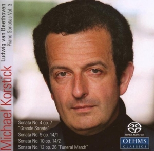 Beethoven - Klaviersonaten Vol. 3 in der Gruppe CD bei Bengans Skivbutik AB (3187103)