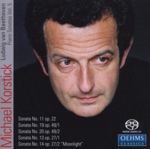 Beethoven - Klaviersonaten Vol. 5 in der Gruppe CD bei Bengans Skivbutik AB (3187105)