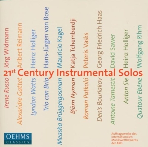 Widmann/Holliger/Bose - 21 Century Solos in der Gruppe CD bei Bengans Skivbutik AB (3187168)