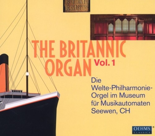 Various - The Britannic Organ Vol.1 in der Gruppe CD / Bestseller bei Bengans Skivbutik AB (3187183)