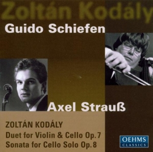 Kodály Zoltán - Duo & Sonata For Cello Solo in der Gruppe CD bei Bengans Skivbutik AB (3187220)