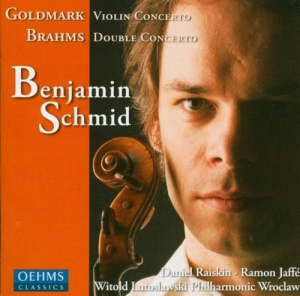 Goldmark /Brahms - Violin Concertos in der Gruppe Externt_Lager / Naxoslager bei Bengans Skivbutik AB (3187303)