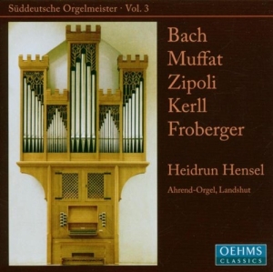 Bach/Muffat/Zipoli - Heidrun Hensel Orgel in der Gruppe CD bei Bengans Skivbutik AB (3187329)