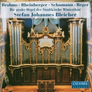 Brahms/Schumann - Stefan Johannes Bleicher Orgel in der Gruppe CD bei Bengans Skivbutik AB (3187330)