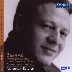 Brahms - Boyde Brahms Vol. 3 in der Gruppe CD bei Bengans Skivbutik AB (3187366)