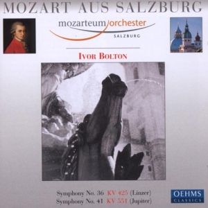 Mozart - Jupiter & Linzer Symphonies in der Gruppe CD bei Bengans Skivbutik AB (3187416)