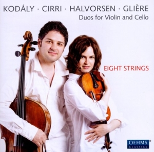 Kodaly/Cirri/Halvorsen/Gliere - Eight Strings in der Gruppe CD bei Bengans Skivbutik AB (3187439)