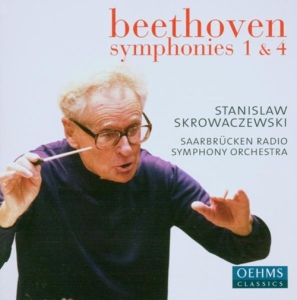 Beethoven - Symphony 1 & 4 in der Gruppe CD bei Bengans Skivbutik AB (3187496)