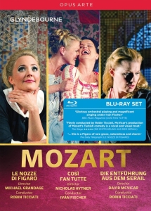 Mozart W A - Cosi Fan Tutte Die Entfuhrung Aus in der Gruppe MUSIK / Musik Blu-Ray / Klassiskt bei Bengans Skivbutik AB (3187509)