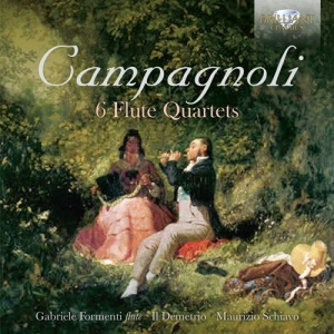 Campagnoli Bartolomeo - 6 Flute Quartets in der Gruppe CD bei Bengans Skivbutik AB (3187516)