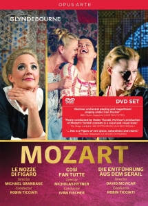 Mozart W A - Cosi Fan Tutte Die Entfuhrung Aus in der Gruppe DVD & BLU-RAY bei Bengans Skivbutik AB (3187529)
