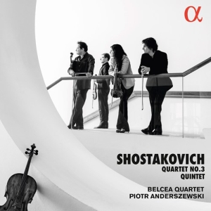 Shostakovich Dmitri - Quartet No.3 & Quintet in der Gruppe CD bei Bengans Skivbutik AB (3208395)
