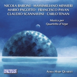 Various - Music For Harp Quartet in der Gruppe CD bei Bengans Skivbutik AB (3208437)