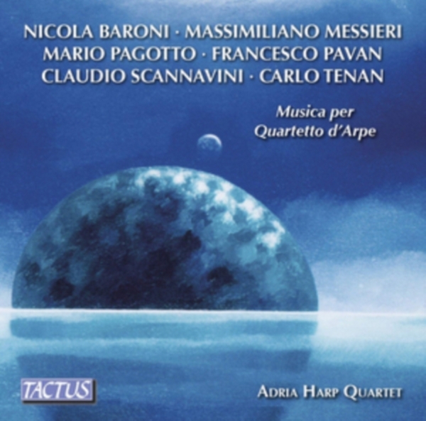 Various - Music For Harp Quartet in der Gruppe CD / Bestseller bei Bengans Skivbutik AB (3208437)