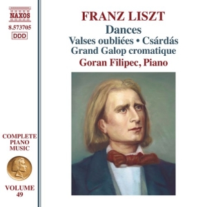Liszt Franz - Complete Piano Music, Vol. 49: Danc in der Gruppe Externt_Lager / Naxoslager bei Bengans Skivbutik AB (3208501)