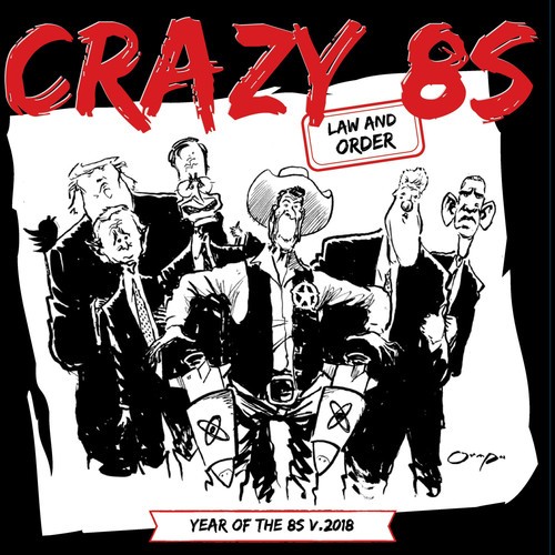 Crazy 8S - Law And Order V.2018 in der Gruppe VINYL / Rock bei Bengans Skivbutik AB (3212022)