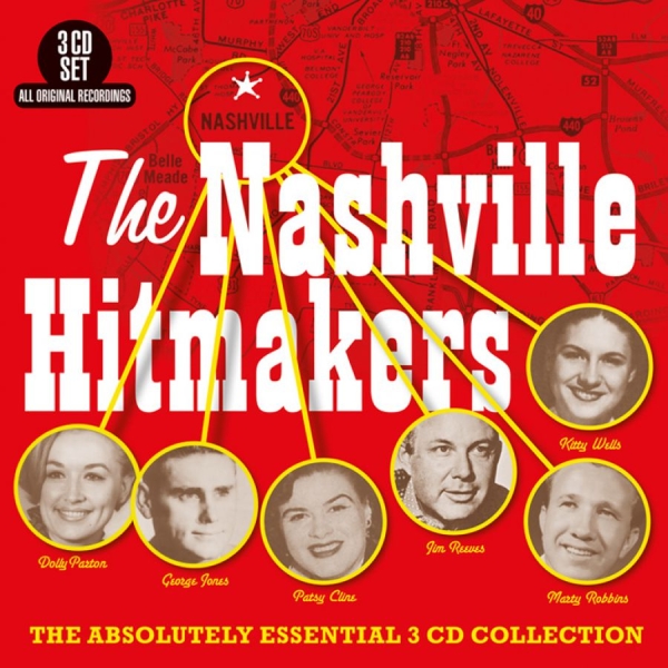 Various Artists - Nashville Hitmakers in der Gruppe CD / Bestseller bei Bengans Skivbutik AB (3212069)