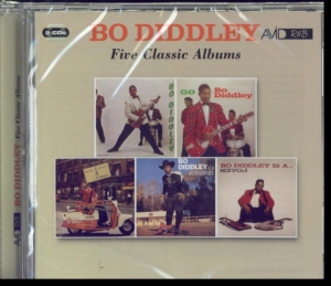 Diddley Bo - Five Classic Albums in der Gruppe CD bei Bengans Skivbutik AB (3212096)