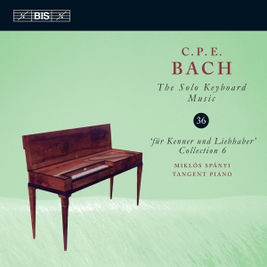 Bach C P E - Solo Keyboard Music, Vol. 36 in der Gruppe CD bei Bengans Skivbutik AB (3212128)