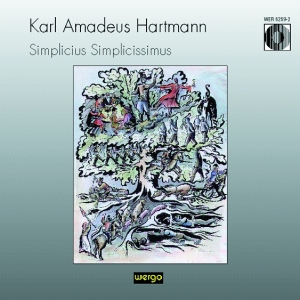 Hartmann Karl Amadeus - Simplicius Simplicissimus in der Gruppe CD bei Bengans Skivbutik AB (3217603)