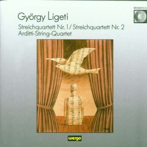 Ligeti György - String Quartets Nos. 1 & 2 in der Gruppe CD bei Bengans Skivbutik AB (3217611)