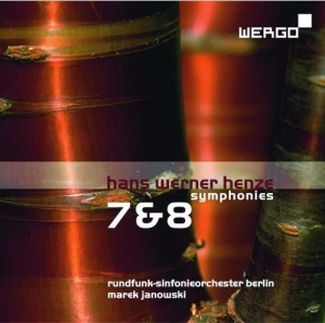 Henze Hans Werner - Symphonies Nos. 7 & 8 in der Gruppe CD bei Bengans Skivbutik AB (3217631)