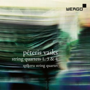 Vasks Peteris - String Quartets Nos. 1, 3 & 4 in der Gruppe CD bei Bengans Skivbutik AB (3217639)