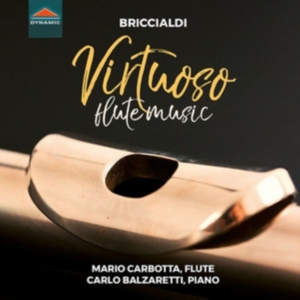 Briccialdi Giulio Baldassarre - Virtuoso Flute Works in der Gruppe CD bei Bengans Skivbutik AB (3223863)