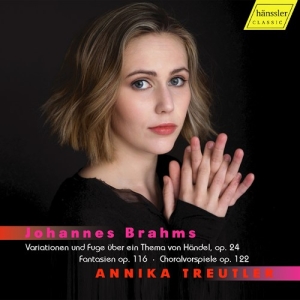 Brahms Johannes - Annika Treutler Plays Johannes Brah in der Gruppe CD bei Bengans Skivbutik AB (3223870)