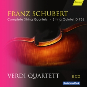 Schubert Franz - Complete String Quartets (8 Cd) in der Gruppe CD bei Bengans Skivbutik AB (3223885)