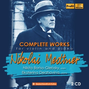 Medtner Nikolai - Complete Works For Violin & Piano in der Gruppe CD bei Bengans Skivbutik AB (3224244)