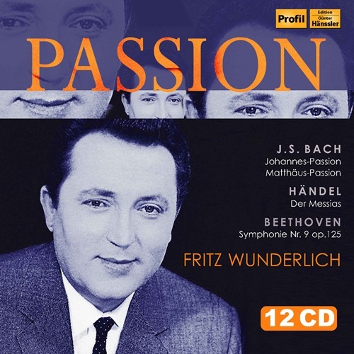 Various - Fritz Wunderlich: Passion (12 Cd) in der Gruppe CD / Bestseller bei Bengans Skivbutik AB (3224258)