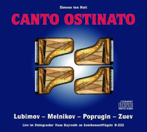 Lubimovalexei/ Melnikvalexander/ Popr - Canto Ostinato (By Simeon Ten Holt) in der Gruppe CD bei Bengans Skivbutik AB (3225187)
