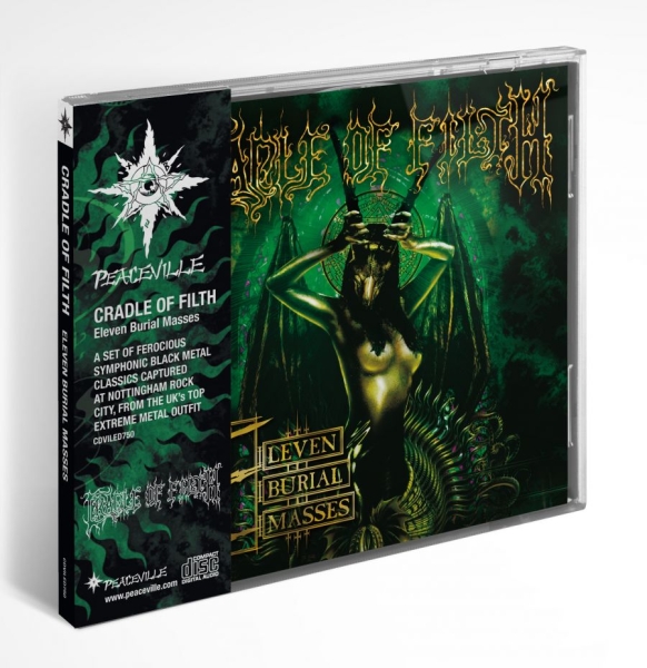 Cradle Of Filth - Eleven Burial Masses in der Gruppe CD / Bestseller bei Bengans Skivbutik AB (3227569)