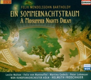 Mendelssohn - Ein Sommernachtstraum in der Gruppe CD bei Bengans Skivbutik AB (3227808)
