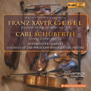 Gebel F X Schuberth Carl - Double String Quintet & Octet in der Gruppe CD bei Bengans Skivbutik AB (3231059)