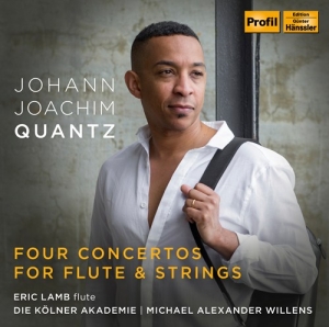 Quantz J J - Four Concertos For Flute & Strings in der Gruppe CD bei Bengans Skivbutik AB (3231061)