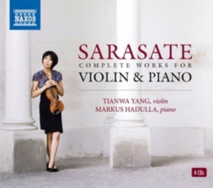 Sarasate Pablo De - Complete Works For Violin And Piano in der Gruppe CD bei Bengans Skivbutik AB (3231076)