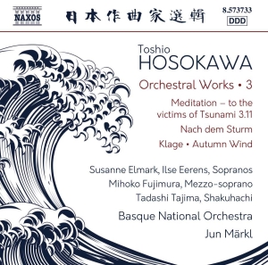 Hosokawa Toshio - Orchestral Works, Vol. 3 in der Gruppe CD bei Bengans Skivbutik AB (3231111)