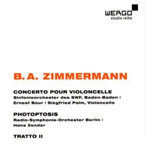 Zimmermann Bernd Alois - Cello Concerto Photoptosis Tratto in der Gruppe CD bei Bengans Skivbutik AB (3232345)