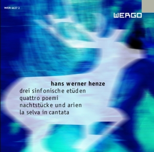 Henze Hans Werner - Drei Sinfonische Etüden Quattro Po in der Gruppe CD bei Bengans Skivbutik AB (3233609)